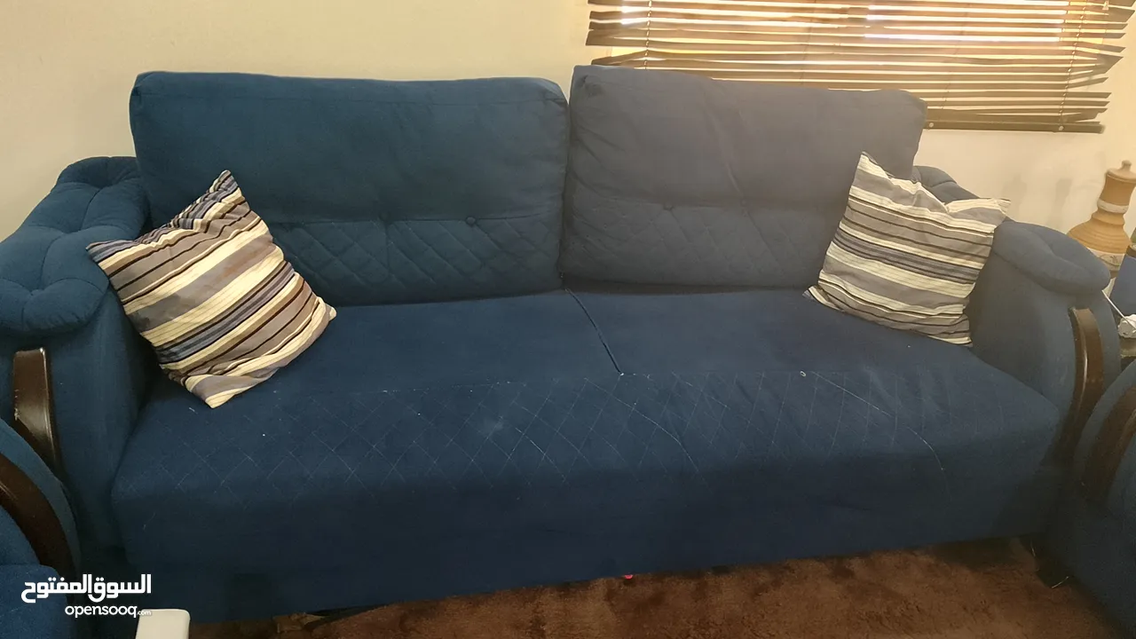 طقم كنب مستعمل بحالة جيدة