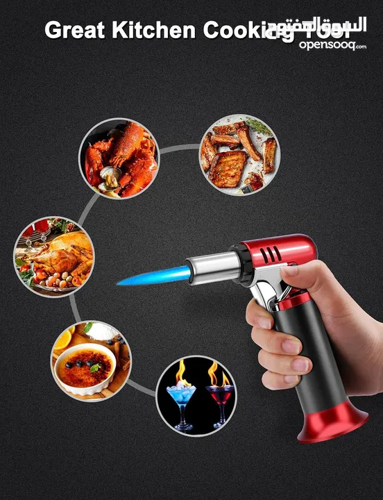 شعله للطهي MasterPro Deluxe Cook'  Blowtorch