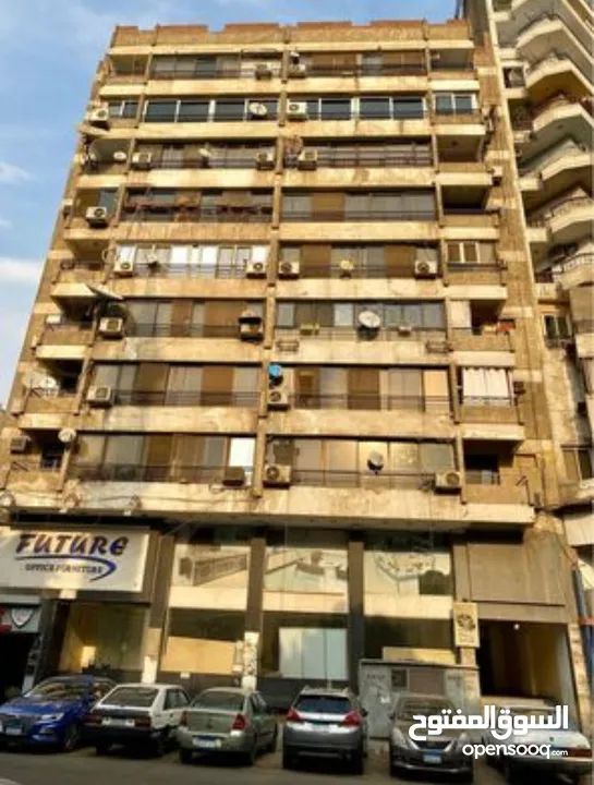 برج اداري مرخص للبيع الدقي ميدان المساحة شارع امين الرفاعي