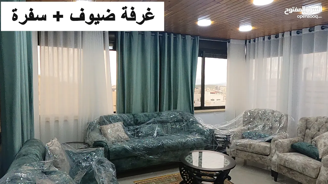 شقة مع رووف للبيع في ابو نصير