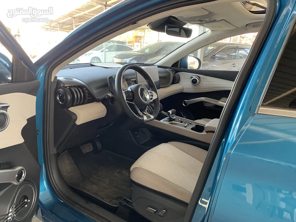 BYD YUAN PLUS 2023 بي واي ديه ايوان بلص فل الفل بنوراما عداد 5 الف كيلو بحاله الزيرو