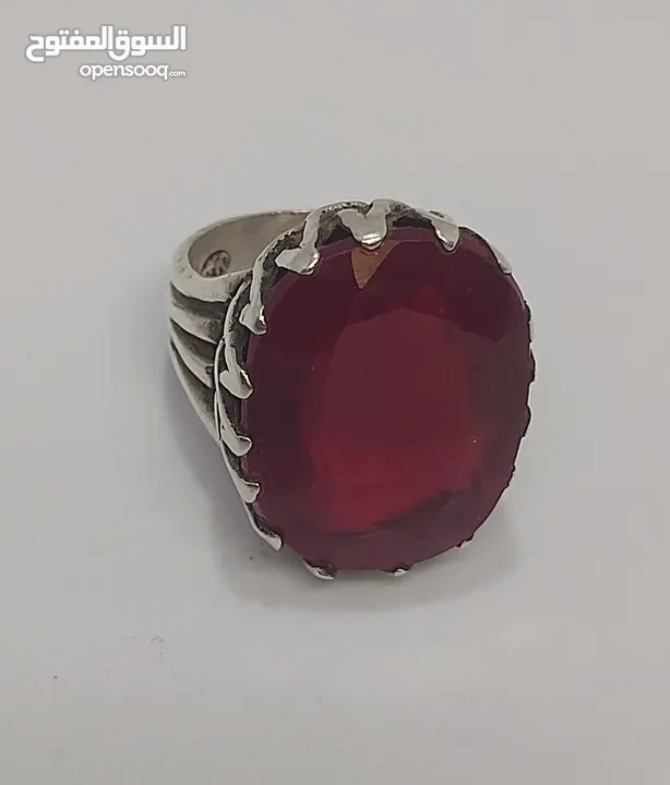 خواتم فضه 929 احجار كريمه و أوزان اغلبها خواتم ايرانيه ثقيله..