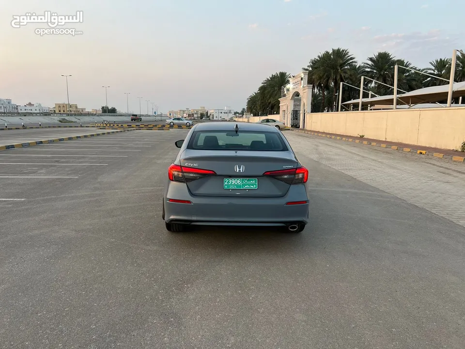 هوندا سيفك سبورت  ماشيه 7000Km  وايرباقات الوكاله