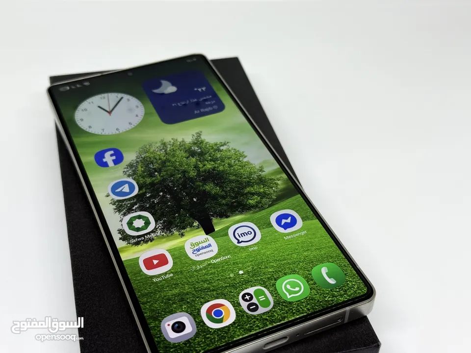 Samsung Galaxy S25 Ultra استخدام أيام مع كفر الشركة بحالة الشركة