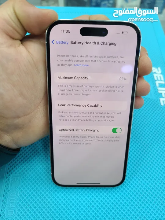 مستعمل وكالة بطاريات 98% // iPhone 14 pro 128G