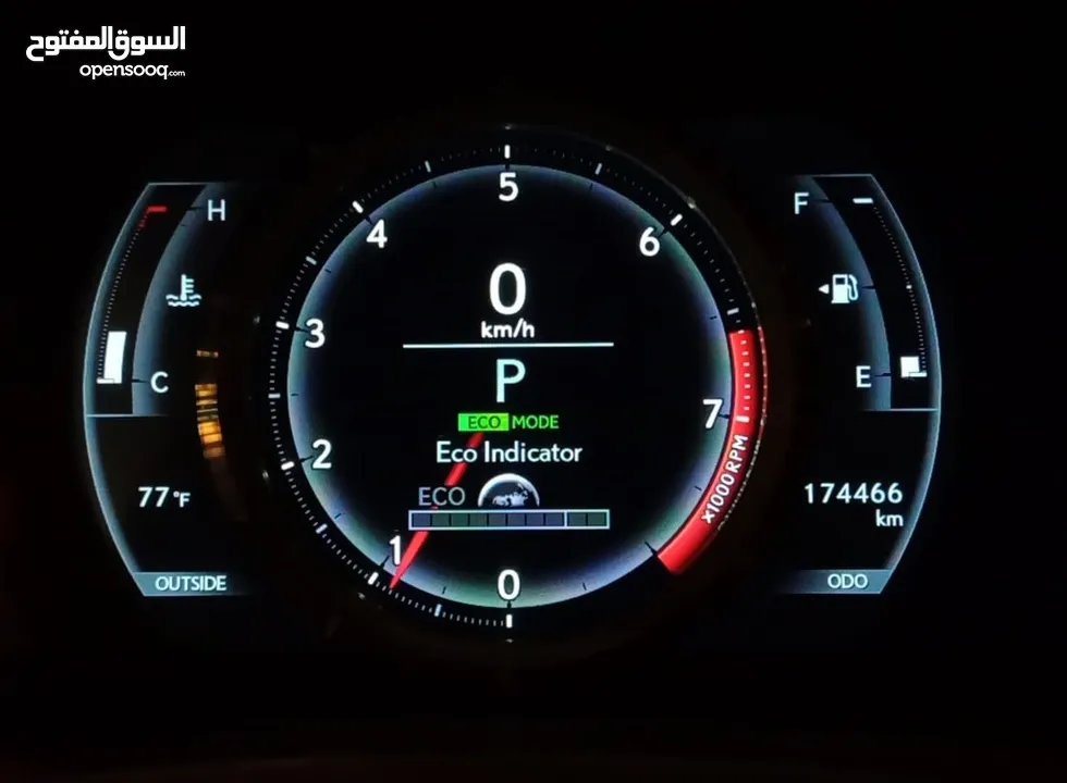 Lexus IS 350 F Sport V6 3.5L Full Option Model 2016