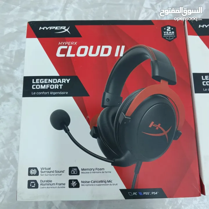 سماعة هيدفون 2 Hyper x Cloud