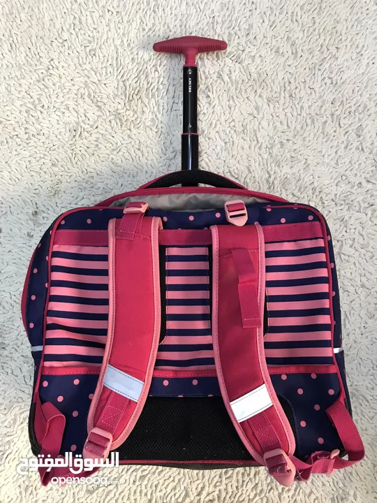 حقيبة سفر او مدرسة - ماركة ديلسي Travel or school bag- Delsey brand -  Opensooq