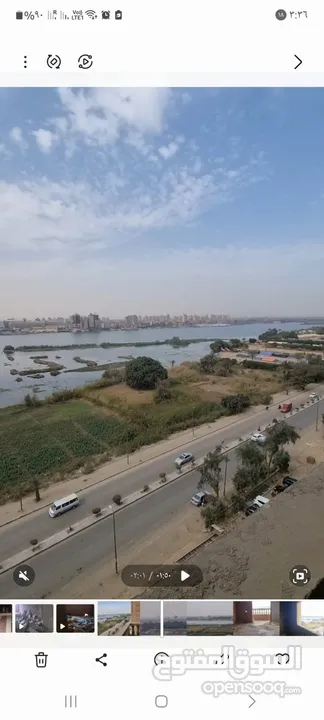 شقة بانوراما نهر النيل 250 متر برج مرخص