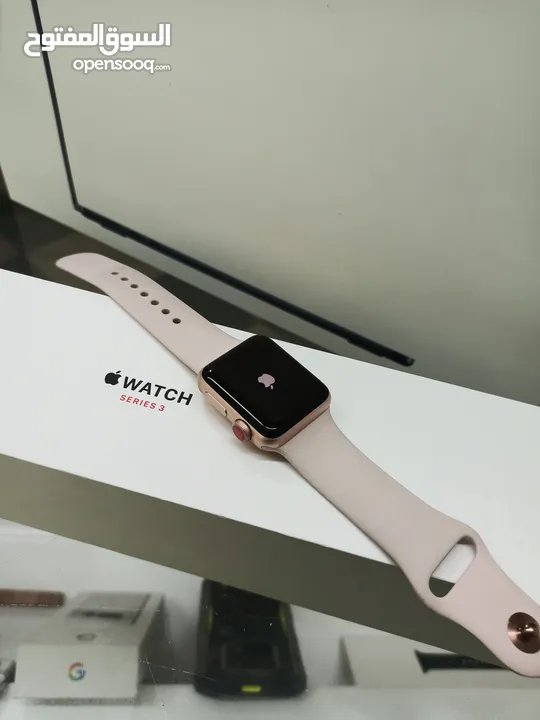apple watch 3 38mm بحالة الجديد
