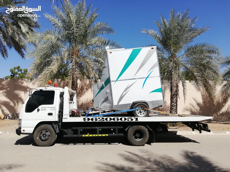 نقل سيارات مسقط الخوض الخفيفة وثقيله والمعدات داخل عمان والأمارات ودول الخليج