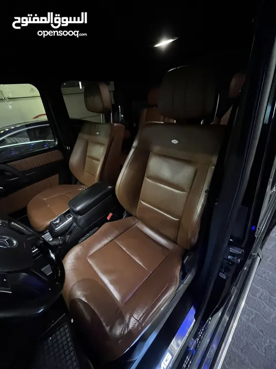 G63 AMG original 2015  بحالة الوكالة ע يحتاج اي نوع صيانة