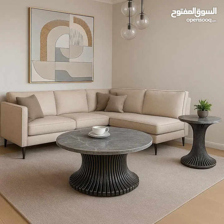 طربيزات وسط لغرف الضيوف فاخرة