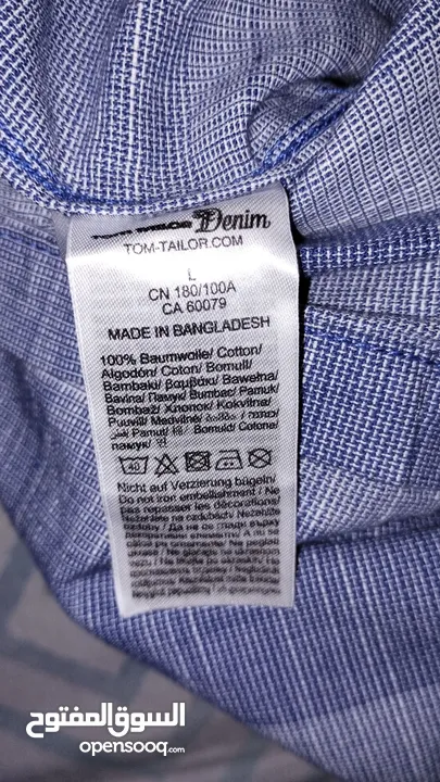 قميص توم تيلر  Tom Tailor جديد وارد المانيا 100% قطن