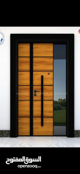 New,Luxury Main Entrance doors