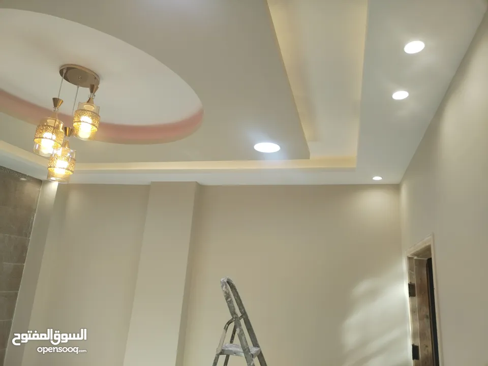 معلم دهان وجبس بورد وجميع الديكورات
