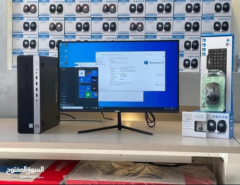 عرض نار كمبيوترات امريكيه COER I5 RAM 16GB  شاشة جديده 24 انش بمواصفات ممتازه جدا فقط