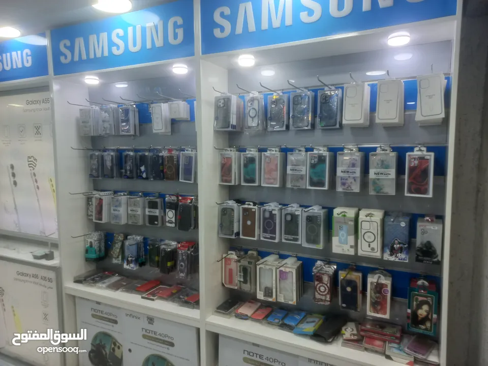 ديكور محل خلويات كامل للبيع