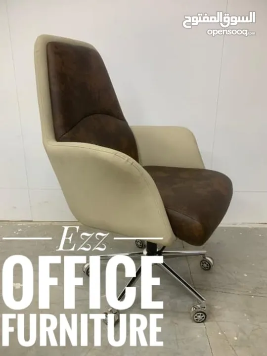 كرسي مدير بأحدث التصميمات من شركة ezz office furniture