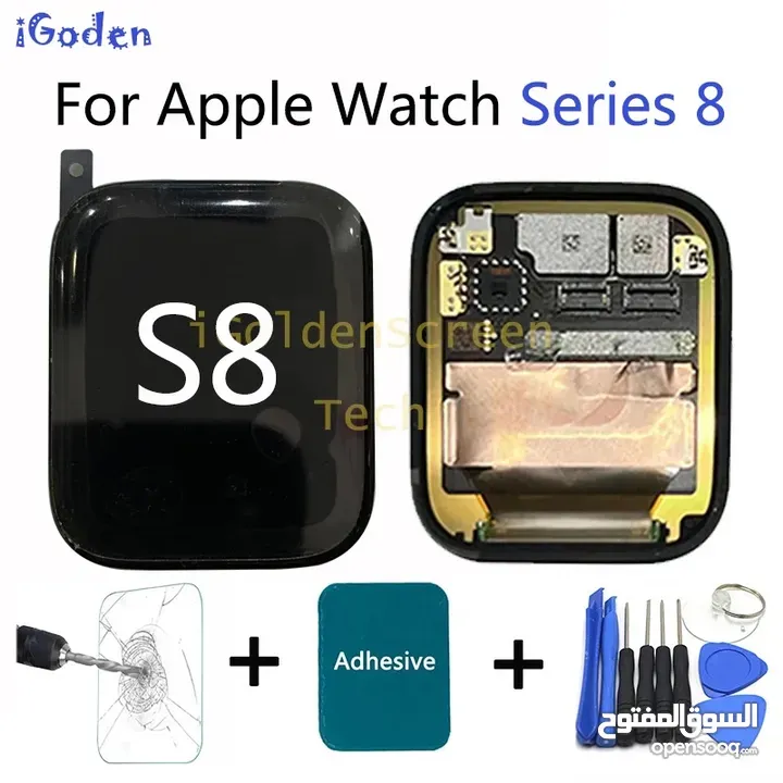 LCD Apple watch Series شاشات ساعة ايفون الاصلية 100% لجميع انواع ساعات أبل .