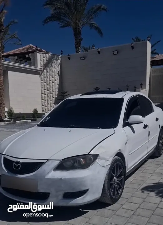Mazda 3 2008 مشطوب ع الحرق