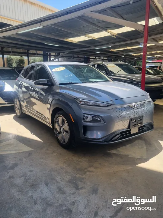 هونداي كونا الكهربائيه kona ev   موديل 2021  المواصفات:  كل