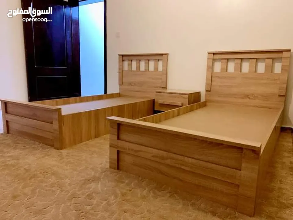 تخوت مفرد شباب مقاس 190 في 90  خزين او بكس تخت بدون فرشه