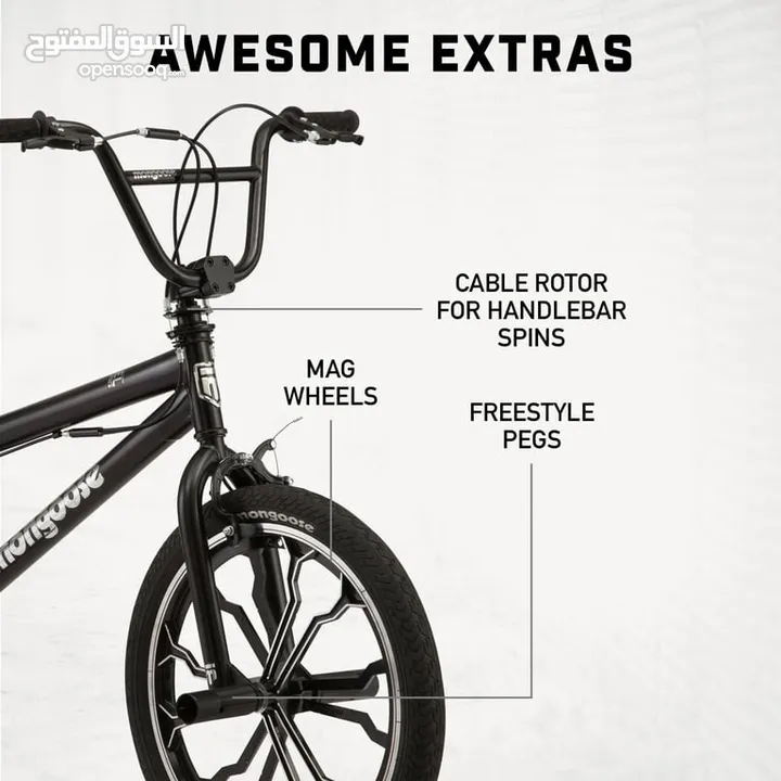 دراجة Mongoose Rebel BMX – خليك نجم الحارة متوفرة الآن لدى Island Toys