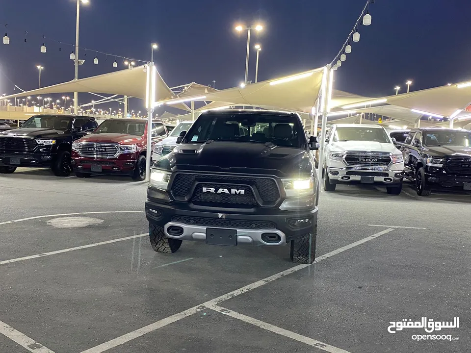 DODGE RAM REBEL 2022 CANADIAN SPEC CLEAN TITLE  وارد كندا خالي من الحوادث تدخل السعودية