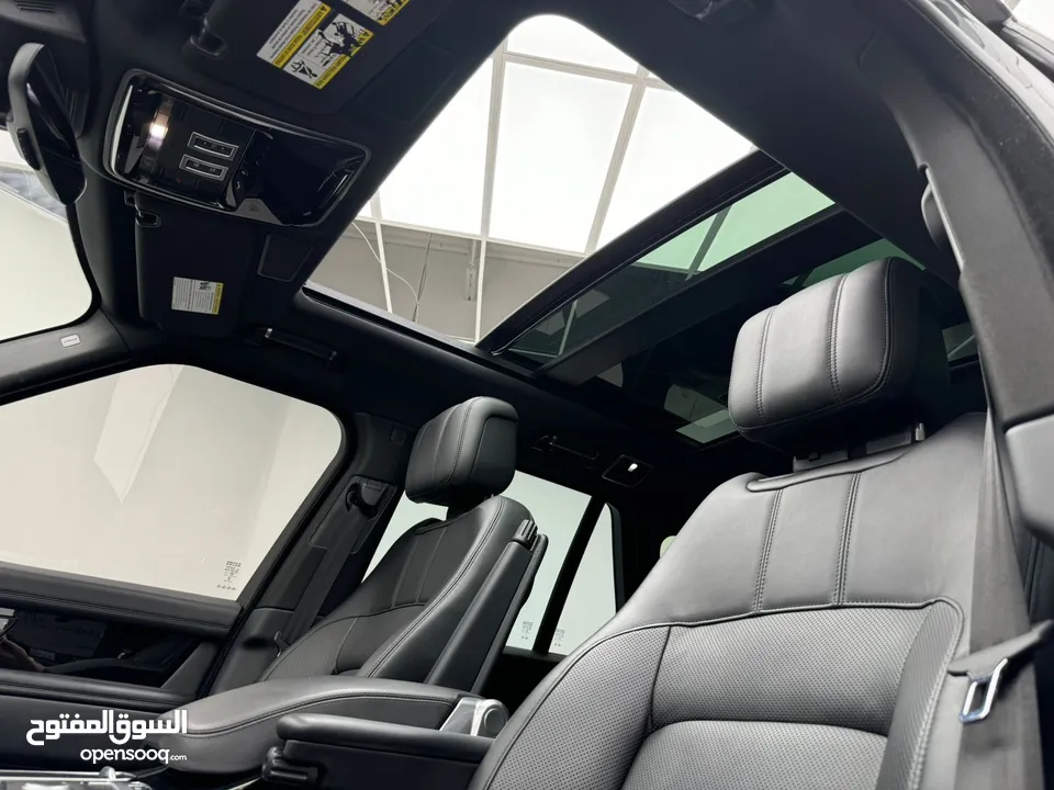 2021 Range Rover Vouge Black Edition لون مميز جدا ... عداد قليل