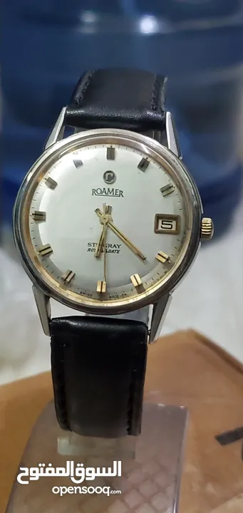 Roamer – Stingray Roto 44 Date – Men – 1960-1969   Switzerland made watch for Men’s