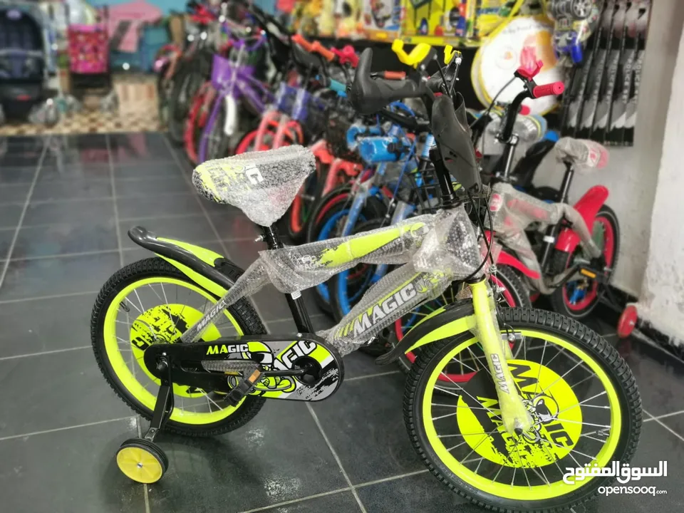 تشكيلة مميزة من الدراجات الهوائية تجدونها لدى island  toys