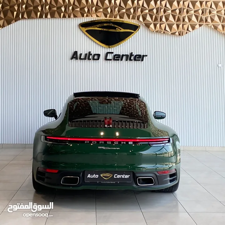 PORSCHE 911 CARRERA 2021 GREEN