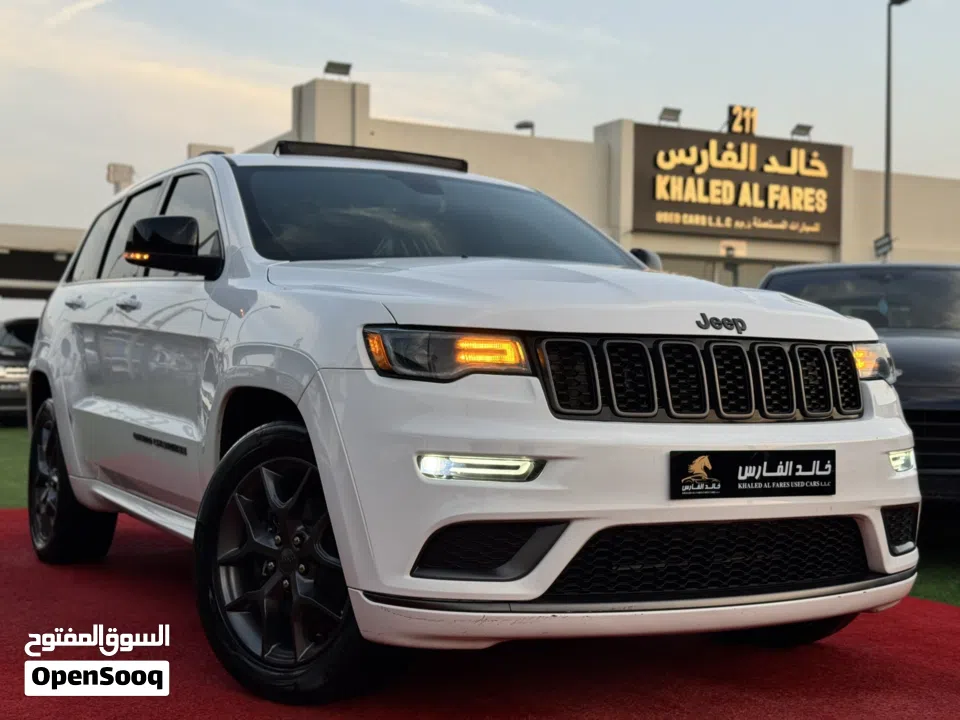 جيب غراند شيروكي 2020 كلين تايتل بحالة الوكالة التامة وسعر عرض ممتاز.