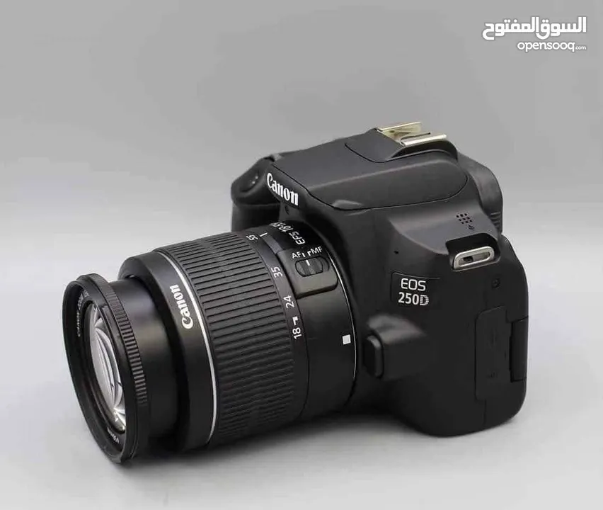متوفر كاميرتين كانون 250d و 70d