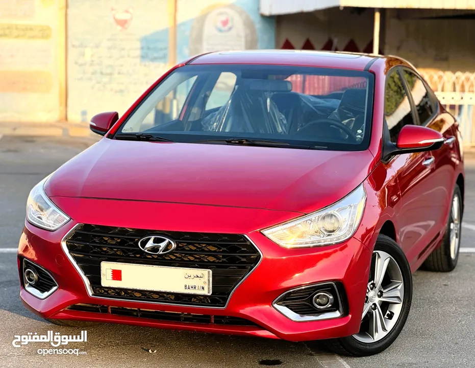 HYUNDAI ACCENT FULL OPTION WITH SUNROOF*          Model: 2019  *1.6 L Engine CC*