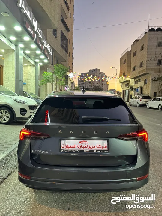 سكودا اوكتافيا 2020 محرك 2000 ديزل 150 حصان فحص ممتاز دهان شركة عداد قليل