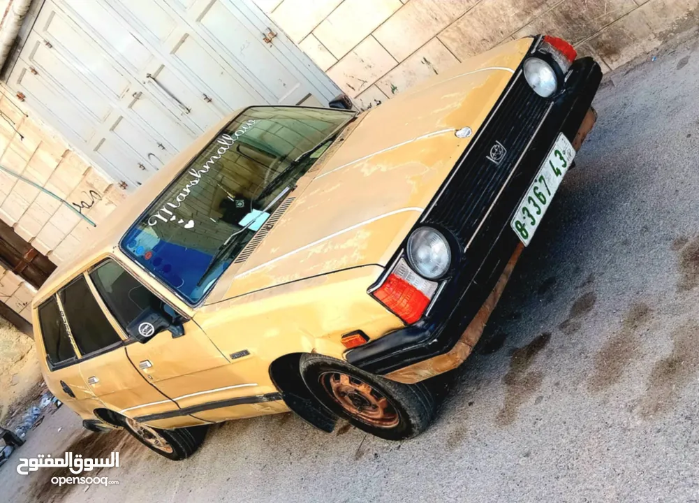 إعلان بيع سيارة سوبارو ستيشن 1983   للبيع: سوبارو ستيشن موديل 1983   المحرك: 1.6 لتر بوكسر بنزين،