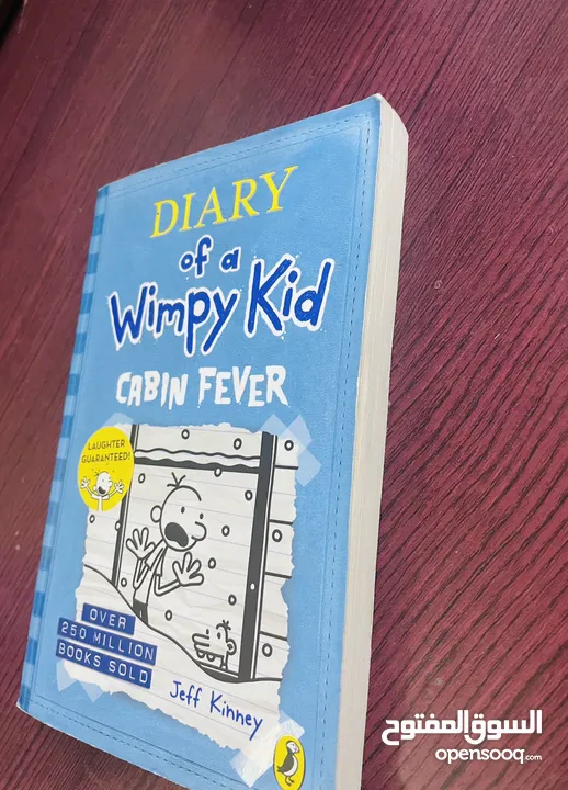 Dairy of a wimpy kid = cabin fever