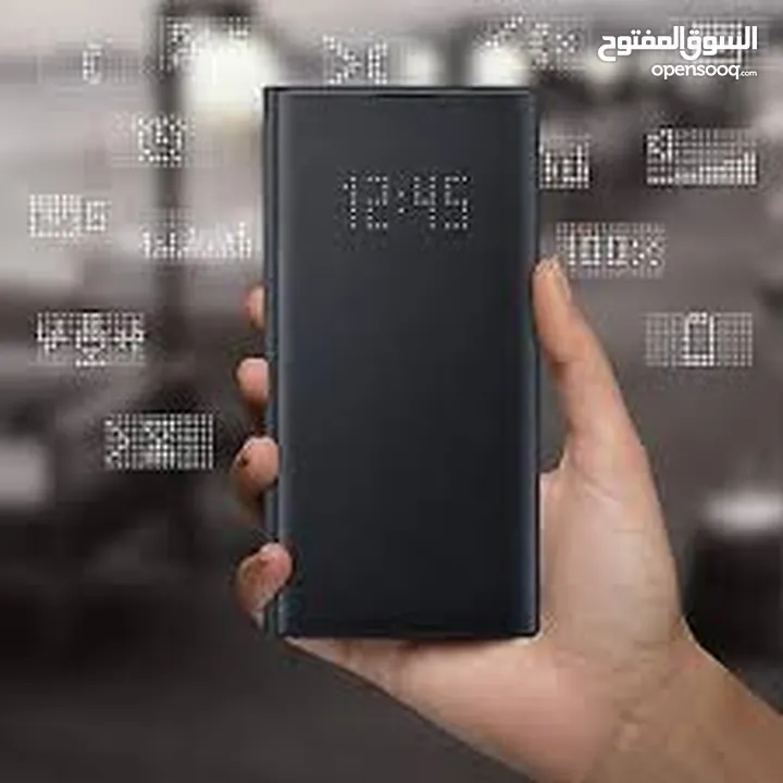 كفر سامسونج نوت 10 العادي سمارت led اصلي بحالة الوكالة بسعر مغري