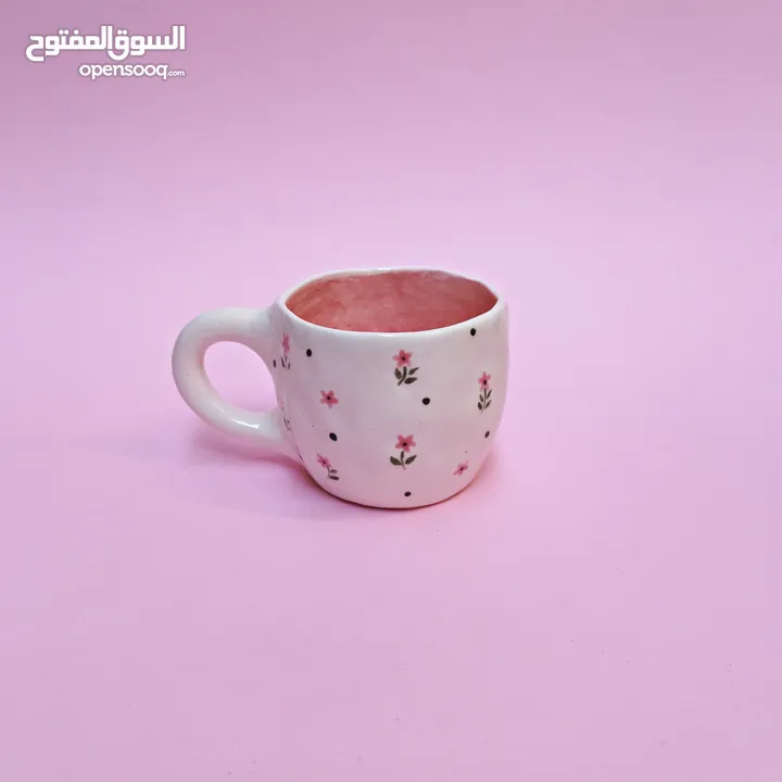 el yapimi sermicأكواب سيراميكيه صناعة يدوية بجودة عالية وتصاميم فريدة handmad ceramic mug iran