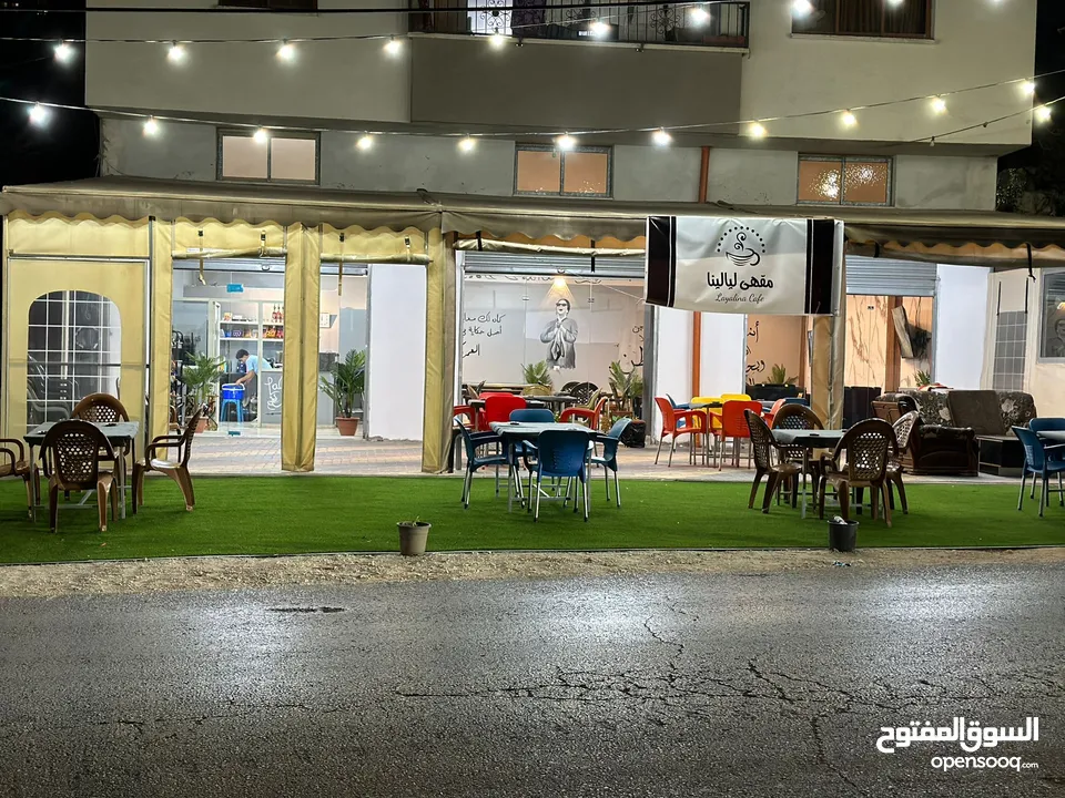 مقهى للبيع وتغيير الاستخدام حسب رغبة المشتري (خلو)