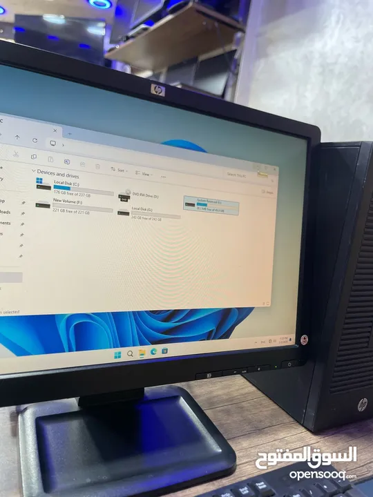 كمبيوتر مكتبي hp 280 g2 اداء قوي