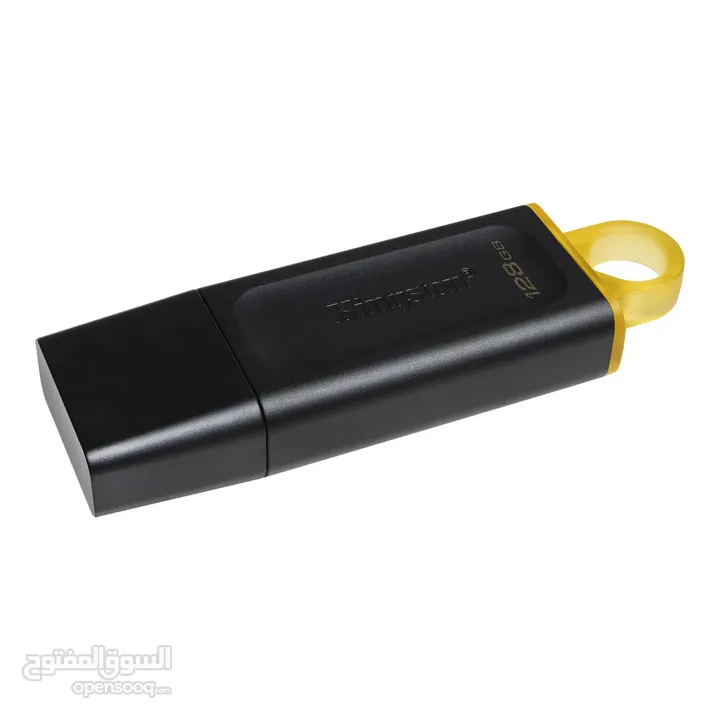 FLASH USB3.2 KINGSTON DATA TRAVELER 128GB فلاشة ميموري 128 جيجا  لتخزين معلوماتك بامان