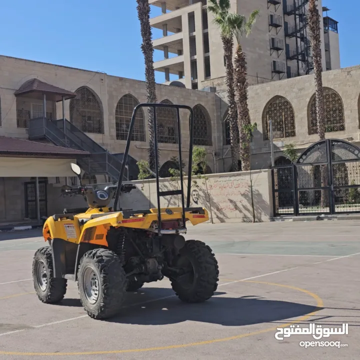 تركترون  بمبادير دفع رباعي  بنزين  2014 450cc