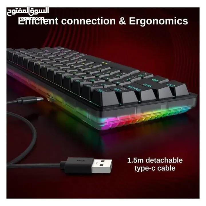 Redragon Akali K642-RGB 60% Hot-Swappable