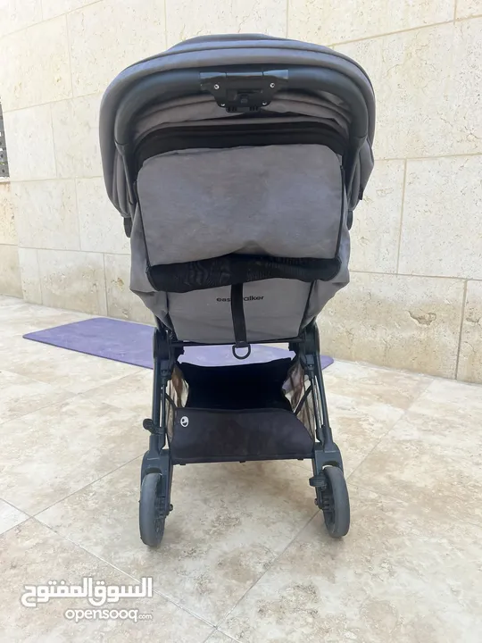 Easywalker Jackey Blue stroller - travel size