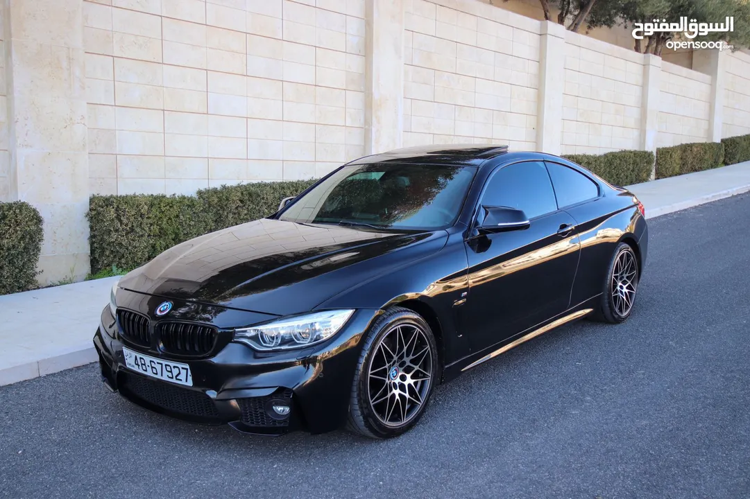 Bmw 428i  السعر 23500 وقابل للتفاوض للجاد بالشراء  السيارة اعلى مواصفات و قمة النظافة