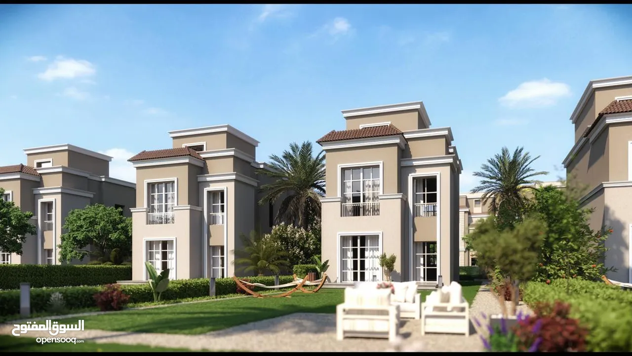 فيلا 175م للبيع بسعر الطرح الاول لشركة مدينة مصر في كمبوند The Butterfly المستقبل سيتي Villas Only