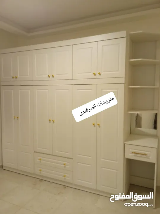 خزائن ملابس خشب لامنيت 18م الون حسب الطلب جميع المقاسات مع إمكانية تغير نوع الخشب كفاله 5سنوات على ا